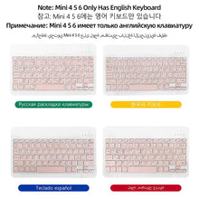 Load image into Gallery viewer, PU Leather iPad Case with Stand and Keyboard