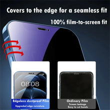 Load image into Gallery viewer, 6in1 3Pcs Privacy Anti-blue Ray Screen Protector  +3 Metal Camera Lens For iPhone 17 16 15 14 13