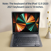 Load image into Gallery viewer, PU Leather iPad Case with Stand and Keyboard