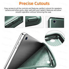 Load image into Gallery viewer, Silicone Tri-Fold Stand Case for iPad
