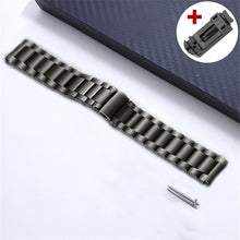 Load image into Gallery viewer, Silver Titanium Watch Band