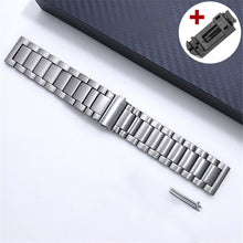 Load image into Gallery viewer, Silver Titanium Watch Band