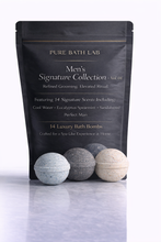 Load image into Gallery viewer, Men’s Luxury Spa Gift Set – 14 Bath Bombs – Signature Scent Collection – Premium Self-Care Kit for Relaxation