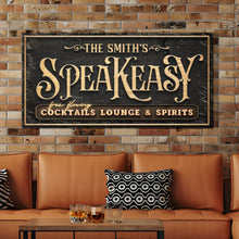Load image into Gallery viewer, Speakeasy Personalized Bar Sign