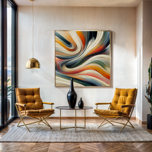 Load image into Gallery viewer, Canvas Print: "Spectral Swirl"