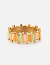 Load image into Gallery viewer, Staggered Enamel Ring