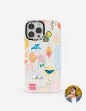 Load image into Gallery viewer, Sticker Collage x Ashlee Bock Phone Case