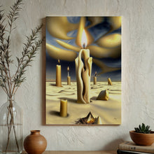 Load image into Gallery viewer, Canvas Print: "Surreal Flames"