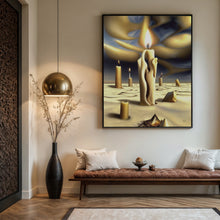 Load image into Gallery viewer, Canvas Print: "Surreal Flames"