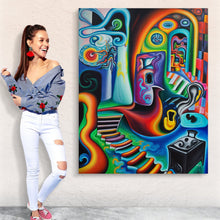 Load image into Gallery viewer, Canvas Print: "Surreal Steps"