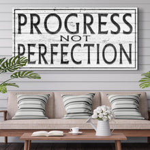 Load image into Gallery viewer, Progress Not Perfection Sign
