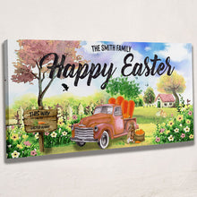 Load image into Gallery viewer, Family Happy Easter Sign