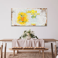 Load image into Gallery viewer, Life And Lemons Sign