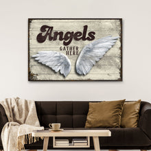 Load image into Gallery viewer, Angels Gather Here Sign II