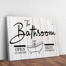 Load image into Gallery viewer, The Bathroom Sign