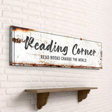 Load image into Gallery viewer, Reading Corner Sign
