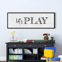 Load image into Gallery viewer, Let's Play Sign