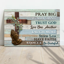 Load image into Gallery viewer, Trust God Love One Another Sign