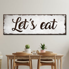 Load image into Gallery viewer, Let's Eat Sign