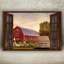 Load image into Gallery viewer, Family Farmhouse Sign
