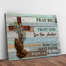 Load image into Gallery viewer, Trust God Love One Another Sign
