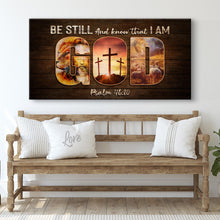 Load image into Gallery viewer, Psalm 46:10 - Be Still And Know That I Am God Sign III