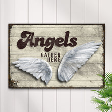 Load image into Gallery viewer, Angels Gather Here Sign II