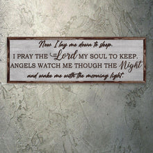 Load image into Gallery viewer, Now I Lay Me Down To Sleep Sign