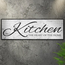 Load image into Gallery viewer, Kitchen Is The Heart Of The Home Sign II