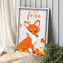 Load image into Gallery viewer, The Most Adorable Free Fox Sign