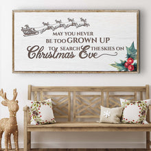 Load image into Gallery viewer, Christmas Eve Farmhouse Sign