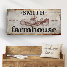 Load image into Gallery viewer, Family Farmhouse Sign II