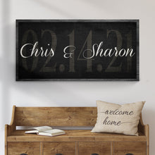 Load image into Gallery viewer, Wedding Date Sign