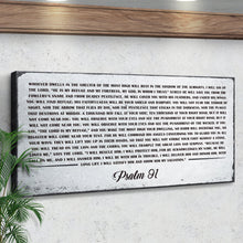 Load image into Gallery viewer, Psalm 91 - Whoever Dwells In The Shelter Of The Most High Sign IV