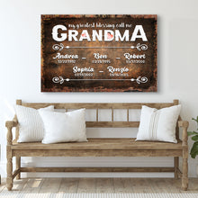 Load image into Gallery viewer, My Greatest Blessing Call Me Grandma Happy Mother's Day Sign II