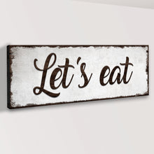 Load image into Gallery viewer, Let's Eat Sign