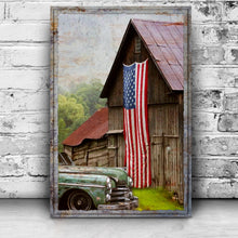 Load image into Gallery viewer, America Country Barn Canvas Wall Art