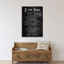 Load image into Gallery viewer, In Our Home We Are Blessed Sign II