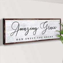 Load image into Gallery viewer, Amazing Grace How Sweet The Sound Sign