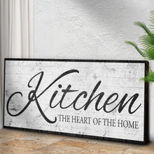 Load image into Gallery viewer, Kitchen Is The Heart Of The Home Sign II