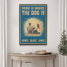 Load image into Gallery viewer, Home Is Where The Dog Is Sign II