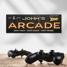 Load image into Gallery viewer, Arcade Enter Here Sign