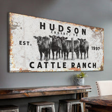 Load image into Gallery viewer, Cattle Ranch Rustic Sign