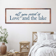 Load image into Gallery viewer, Love And The Lake Sign