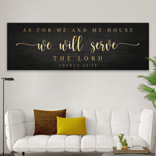 Load image into Gallery viewer, Joshua 24:15 - We Will Serve The Lord Sign III