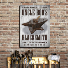 Load image into Gallery viewer, Traditional Forger Blacksmith Sign