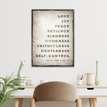 Load image into Gallery viewer, Galatians 5:22-23 - The Fruit Of The Spirit Sign IV