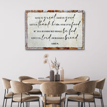 Load image into Gallery viewer, God Is Great God Is Good Prayer Sign II
