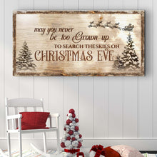 Load image into Gallery viewer, Christmas Eve Farmhouse Sign
