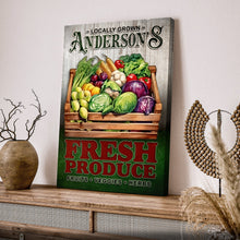 Load image into Gallery viewer, Locally Grown Fresh Produce Sign